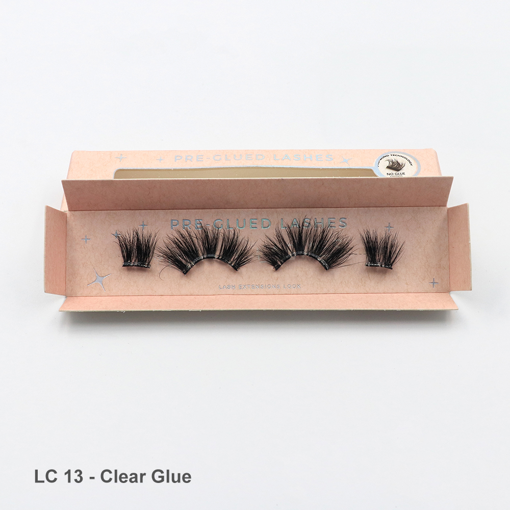 1 Pair - LC 13 - clear glue