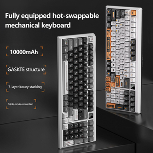 Hot-Swappable Full-<strong>Key</strong> Anti-Collision Multi-<strong>Function</strong> Display Screen Gaming Mechanical <strong>Keyboard</strong> Three-Mode Full-<strong>Key</strong> - Product Image 2