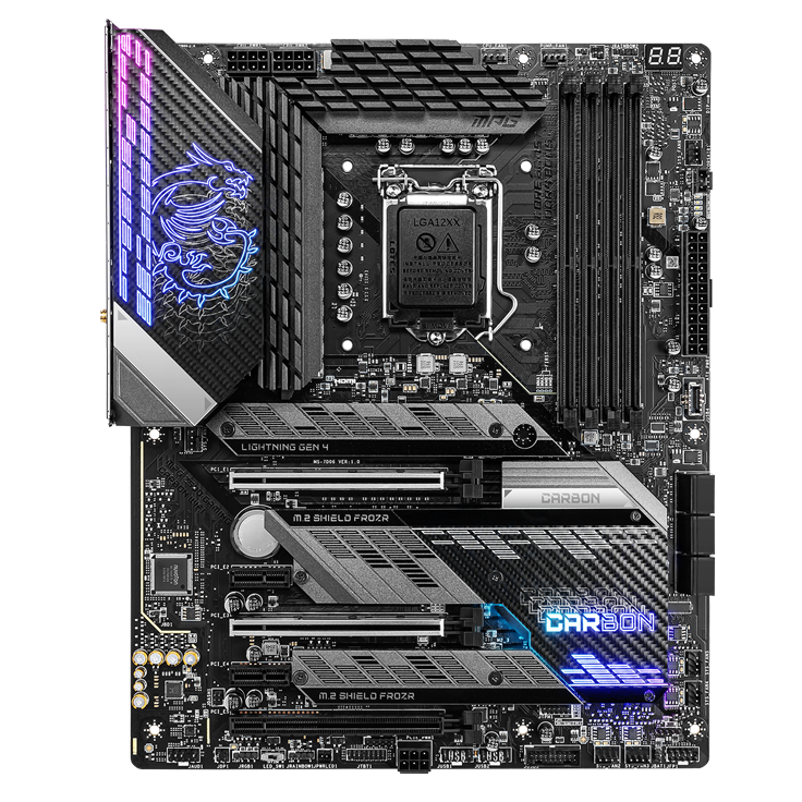 กล่องไวไฟคาร์บอนสำหรับเล่นเกม Z590 MPG