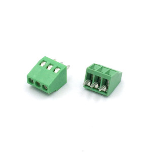Green <strong>Terminal</strong> <strong>block</strong> PH2.54mm Screw type connector 3 pin female male Screw Fence <strong>Spring</strong> ScrewlTerminal <strong>Block</strong> - Product Image 1
