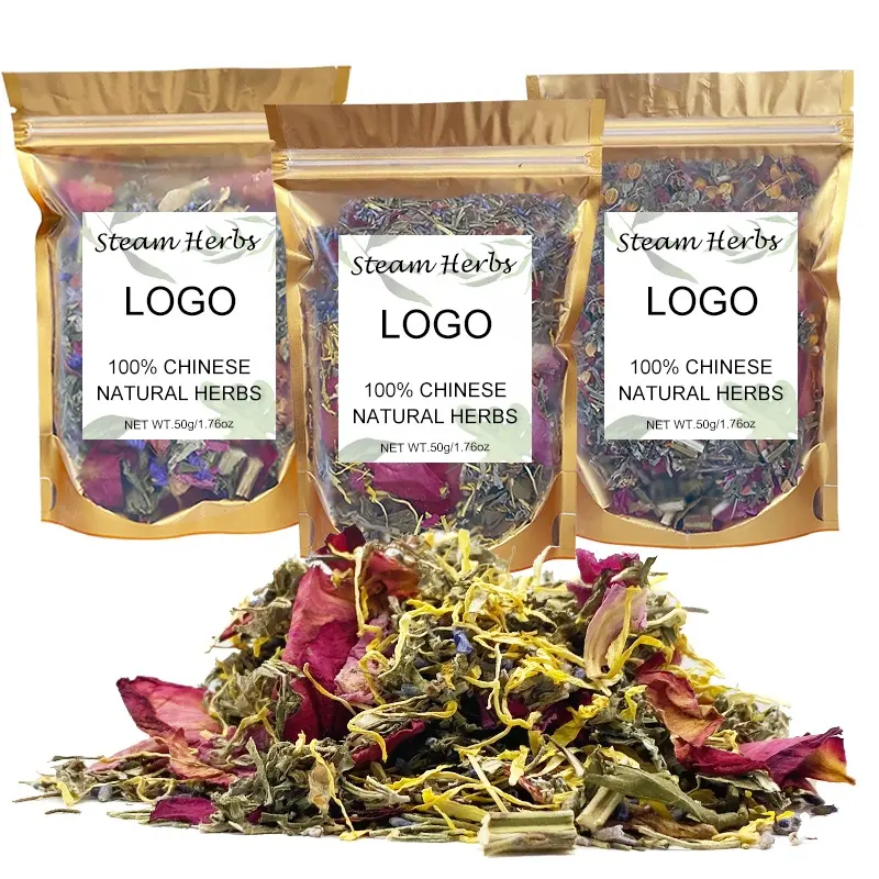 8 In 1 Terbaik Jual 100% Alami Tradisional Cina Herbal Uap Herbal Yoni Uap Vagina Uap untuk Vagina Bak Mandi Air Panas