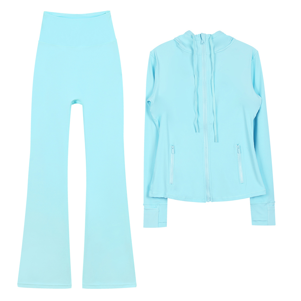 Glazed blue