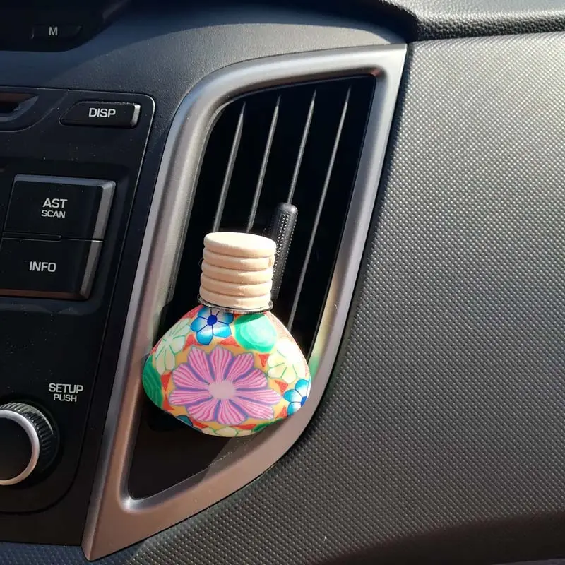 Mini tragbare hängende ätherische Öl Diffusor Lufter frischer Entlüftung sclip Auto Parfüm