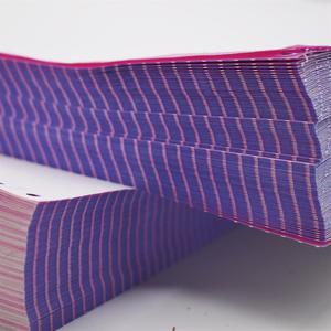 Papel de impresión NCR continuo recubierto de fabricación de proveedores especializados Formulario de factura de copia sin carbón para uso informático