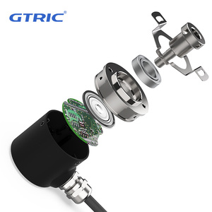 Sensore encoder ottico GTRIC 1024 ppr NPN uscita collettore aperto 8mm bloccaggio cieco albero cavo encoder rotativo incrementale - Product Image 3