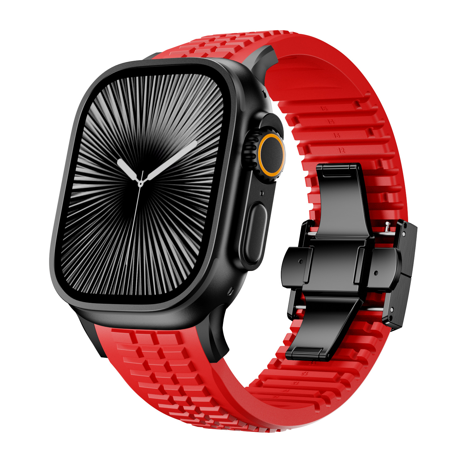 rouge (boucle noire)