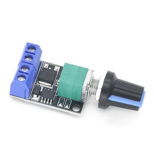 PWM DC regolatore di velocità del motore 5V-16V interruttore di velocità 10A funzione LED Dimming e modulo di controllo della velocità - Product Image 5