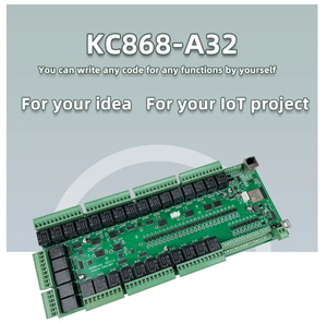 KC868-A32 ESP32 Wifi RS232 USB Relay Ethernet Relay Module ADC DAC RF 433M <strong>Temperature</strong> <strong>Arduino</strong> IDE Tuya Relay Switch MQTT