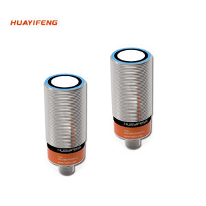 Sensor ultrasónico cilíndrico de salida analógica HUAYIFENG M30, rango de detección 100 ~ 2000mm, resistente al agua y al aceite IP67