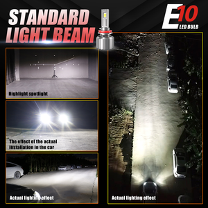 Xenplus E10 Hb3 9005 Led ampul far 200W 48000Lm Hb4 9006 Led Canbus hiçbir hata Led far ampulü - Product Image 3