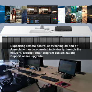 4K60 HDMI 2.0 16x1 hdmi <strong>Kvm</strong> <strong>Switch</strong> USB 3.0 Raspberry Pi <strong>KVM</strong> Remote Control 16 Computers Support Upgrade the Software Online