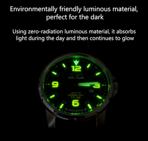 Chất lượng cao thể thao nam Thạch anh đồng hồ sang trọng Silicone Đồng hồ chống thấm nước sáng của nam giới đồng hồ - Product Image 4