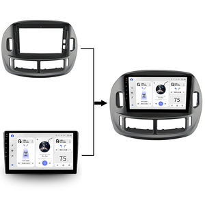 Aijia Car Audio Stereo Operating Dvd Player Multifunction Entertainment System Frame for 2004 TOYOTA <strong>ESTIMA</strong>/ACR30 9INCH RHD - Product Image 2