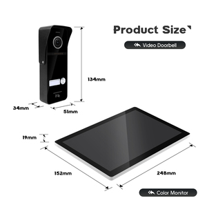 Sistema de videoportero inteligente Tuya APP Control con desbloqueo RFID para Villa - Product Image 3