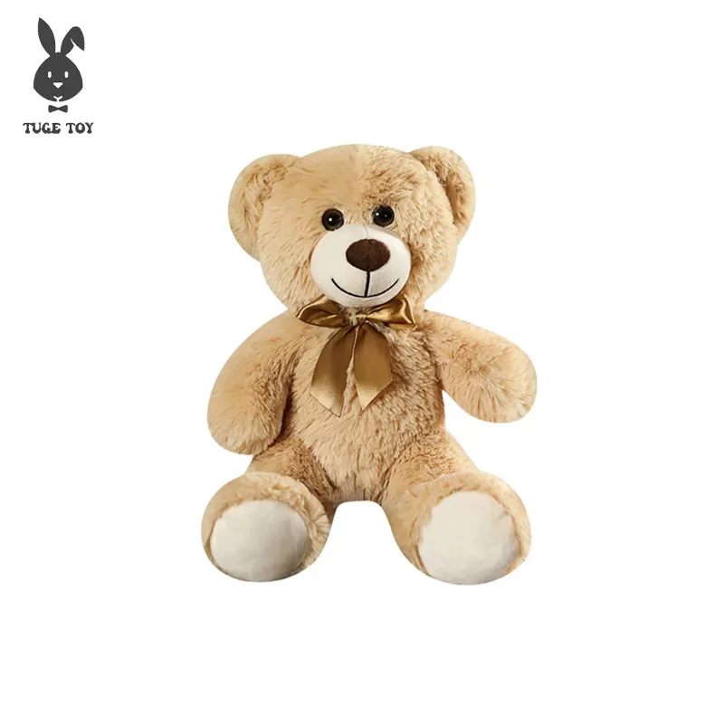 TIKTOK, gran oferta, oso de peluche bonito de 35CM, juguete de peluche, abrazo, oso de peluche para Navidad, precio más bajo personalizado, oso de peluche de juguete
