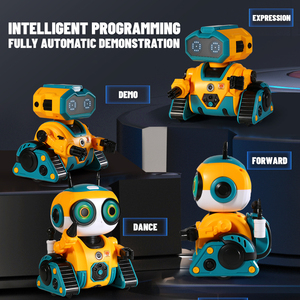 JJRC R29 Emo sevimli Robot İfade silahlar anahtarı akıllı eğitim şarkı dans uzaktan kumandalı oyuncak robotlar - Product Image 3