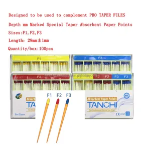 Levert 02 04 06 F2 F3 Tandheelkundige Absorberende Papierpunt Metabiomed Gutta Percha Punten Protaper F1 - Product Image 6