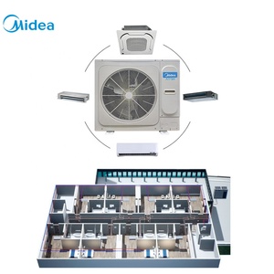 Midea clima <span class=keywords><strong>atom</strong></span> <span class=keywords><strong>b</strong></span> serisi 16kw hafif ticari çok <span class=keywords><strong>b</strong></span>ölünmüş ısı pompası vrf soğutma isıtma merkezi klimalar dış ünite