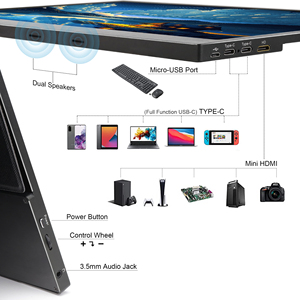 Raspberry Pi 3 USB-Computer mit 1920*1080 Full HD 17,3-Zoll-HDR-Monitor IPS-Panel Typ-C-Auflösung - Product Image 3