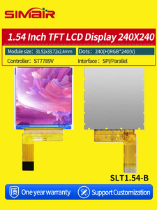 1.54 "ST7789 SPI interfaccia 12pin 1.54 pollici 240*240 quadrato IPS TFT Display LCD schermo 240x240 - Product Image 6