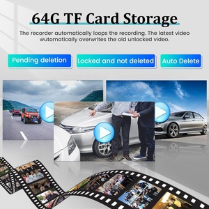 4.5 Inch 1080P IPS Touch Screen Rear View Mirror Camera <strong>with</strong> Loop Recording 150 Wide Angel and Night Vision Parking Assistance - Product Image 5