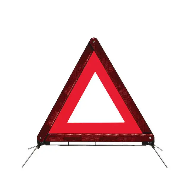 ECE R27 горячая Распродажа красный Дорожный Предупреждающий Знак Отражающий предупреждающий треугольник