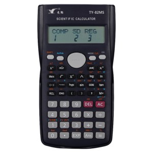 Хит-240 функции, 2-линейный дисплей, научный калькулятор с 10 + 2 цифрами, питание от батареи для школы и офиса - Product Image 1