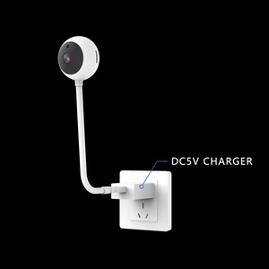 1080P de puerto USB WIFI Mini Audio CCTV de la visión nocturna de Sensor de movimiento de seguridad inalámbrica en casa nube de carga de pared IP cámara - Product Image 6