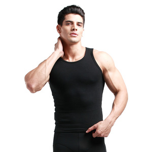 Yeni erkekler spor T-shirt kolsuz spor t Shirt spor salonu spor t Shirt t Shirt erkekler için şık