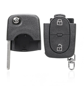 ID48チップ付き2ボタンスマートリモートキーシェル433MHZ 4D0837231RキーレスゴーエントリーリモートカーキーforAudi A3 A4 A6 A8 B6 - Product Image 4