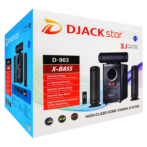 Djack כוכב D-903 ביתי מערכת קולנוע רמקולים שמע עבור מערכת טלוויזיה 3.1 bt