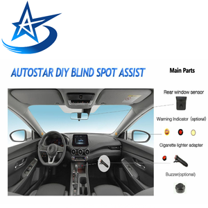 RADAR BLIND SPOT ASSISTANT DETECTION REVERSING AID SYSTEM BACK up RADAR PARKING <strong>SENSOR</strong> for CAR Blind Spot Detection System - Product Image 3