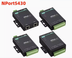 MOXA Nport 5450オリジナル4ポートRS-232/422/485シリアルデバイスネットワーキングサーバーイーサネットRJ45インターフェイスエージェントストック - Product Image 4