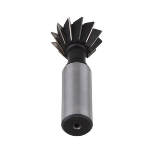 DZ <strong>Weldon</strong> Shank HSS 60 Degree Double Edged Dovetail Cutter End Mill for Metal Milling Tin Coated OEM Customizable - Product Image 6