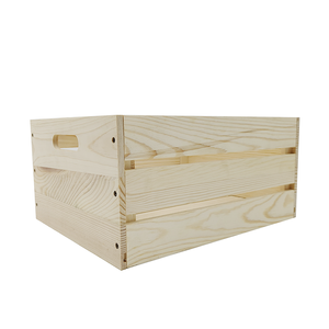 Hot bán Quà Tặng tùy chỉnh trang chủ trang trí gỗ lưu trữ container giá rẻ thùng gỗ bán buôn pinewood Crate - Product Image 5