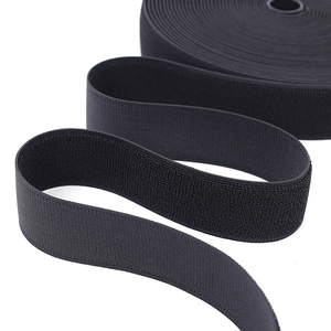 Self-Adhesive Black <strong>Hook</strong> <strong>and</strong> <strong>Loop</strong> Elastic <strong>Strap</strong> Eco-Friendly <strong>and</strong> Reusable Soft Elastic Band <strong>Loop</strong> Tape - Product Image 3
