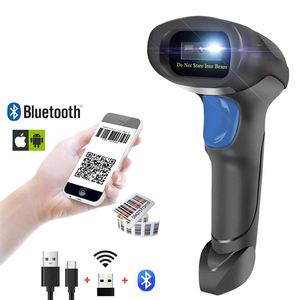 Escáner de código de barras portátil para pago con móvil, lector de código de barras con Cable USB, 2D, QR, PDF417, matriz de datos, 1D