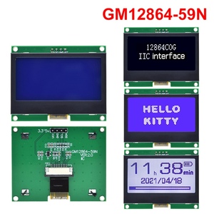 TZT 12864 IIC LCD-Modul 128 X64 I2C ST7567S COG Grafik bildschirm LCM-Panel 128x64 Punkt matrix bildschirm für Arduino
