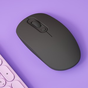 Wireless <strong>Keyboard</strong> BT 2.4G <strong>Keyboard</strong> Office Chocolate Keycap, Compact Layout Computer Wireless <strong>Keyboard</strong> - Product Image 2