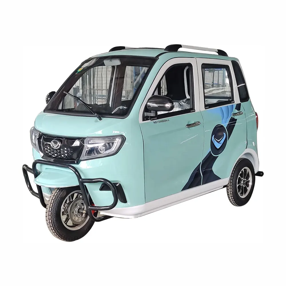 저렴한 HS300C 전기 삼륜차 모터/전기 인력거/전기 tuktuk 4-6 명