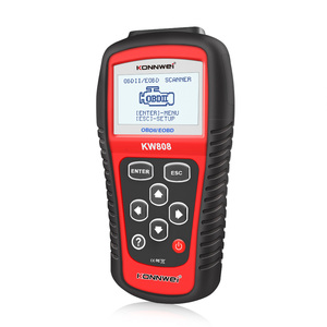 通用诊断扫描仪KW808 KONNWEI OBD II引擎自动扫描仪2.8英寸屏幕OBD II MS509 MS309 - Product Image 1