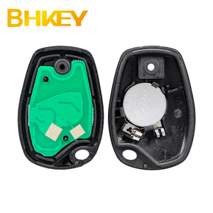 Renault Megane Modus için Clio Logan Kangoo Sandero Duster 3 BTN araba uzaktan anahtar Fob 433Mhz PCF7946 çip NE72 VA2 VAC102 bıçak - Product Image 3