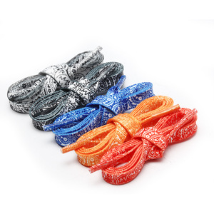 8mm Creative 1,1 M Color Poliéster Cuerda plana Cordón T Cuerda para zapatos Sudaderas con capucha Cordón de ropa - Product Image 2