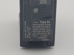 Nuovo e originale Plc 5PC Set B120 BoltON interruttore 20A 120240V 1P 1PH tipo 20 PLC Controller di programmazione - Product Image 4