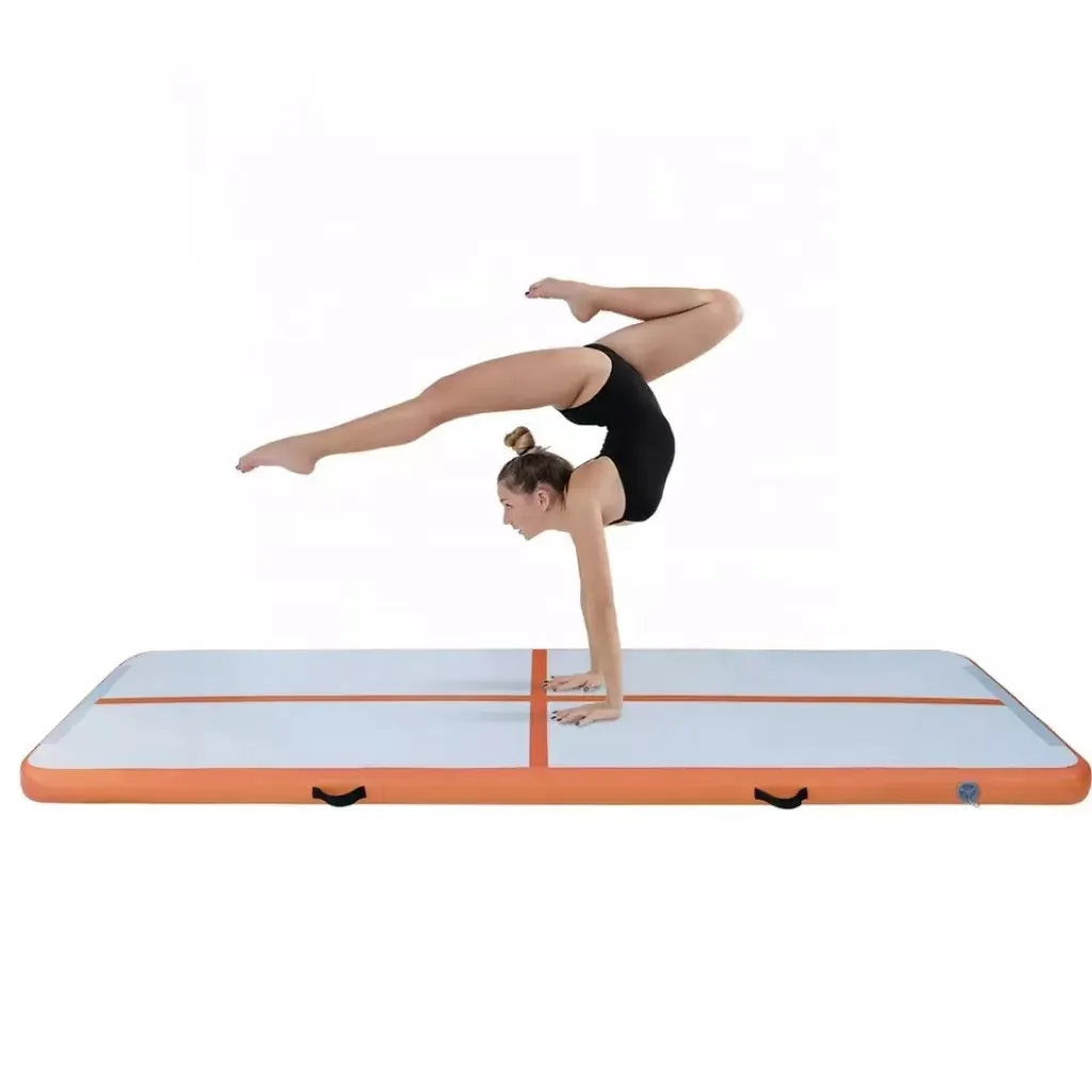 Great Bounce Square große aufblasbare Luft Tumbling Matte Spring bahnen Trampolin Gymnastik aufblasbare Luftbahn für Sportler