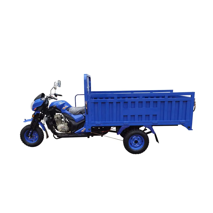 Sepeda roda tiga truk roda tiga dengan Diesel sepeda roda tiga dengan kapasitas muatan 3 Ton truk roda tiga