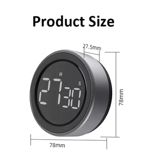 LED Round Kitchen <span class=keywords><strong>Timer</strong></span> ABS Kunststoff Magnet Küchen <span class=keywords><strong>timer</strong></span> Nachhaltiger <span class=keywords><strong>Countdown</strong></span> Digitaler <span class=keywords><strong>Timer</strong></span> zum Kochen - Product Image 2