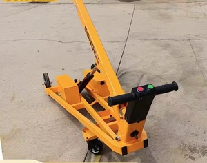 High Quality 300Kg Electric Hand <strong>Pallet</strong> Fork Lift Portable Self-Lift Ability Mini Forklift Stacker Cheap Price