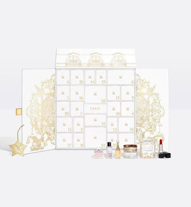 Diy Glitter Gold Edge Advent Calendar Box Skincare Makeup Mystery Box Lipstick Empty Drawer Candle Gift Box Advent Calendar - Product Image 5