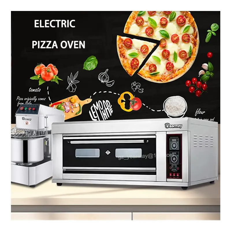 Industrial Gas Electric Rotary Baking Oven Mini Bread Cake Pizza Rotating Commercial Baking Oven For Sale